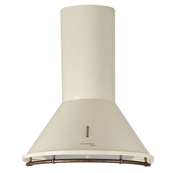 Вытяжка кухонная Pyramida BR 60/B Rustico ivory